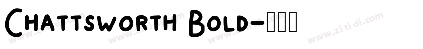 Chattsworth Bold字体转换